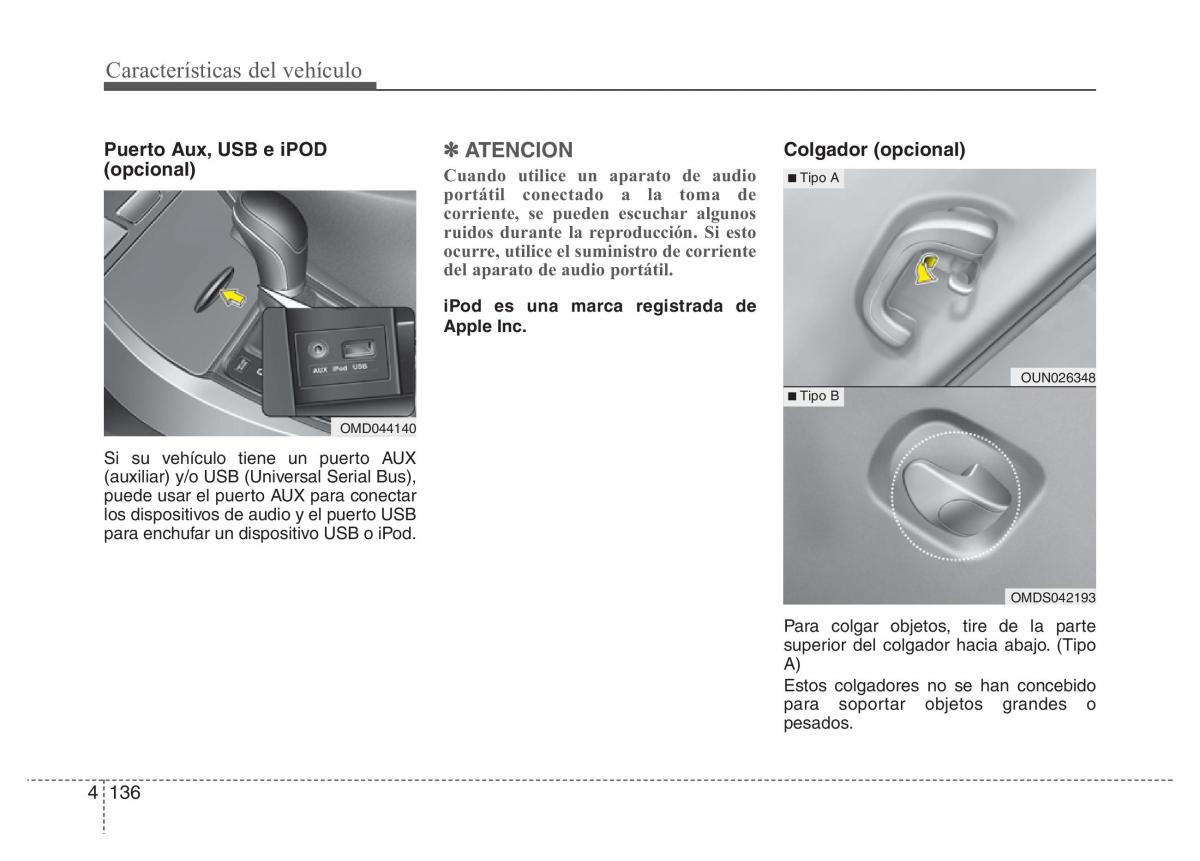 Hyundai Elantra V 5 i35 Avante MD manual del propietario / page 222