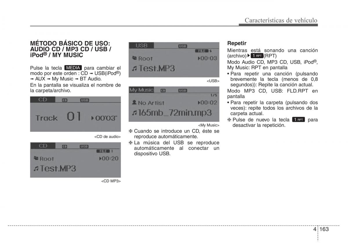 Hyundai Elantra V 5 i35 Avante MD manual del propietario / page 249