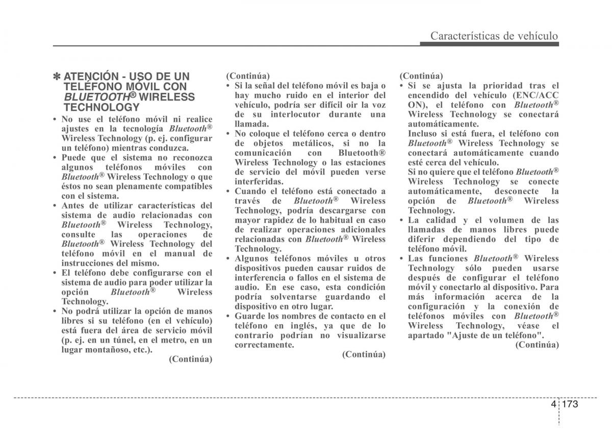 Hyundai Elantra V 5 i35 Avante MD manual del propietario / page 259