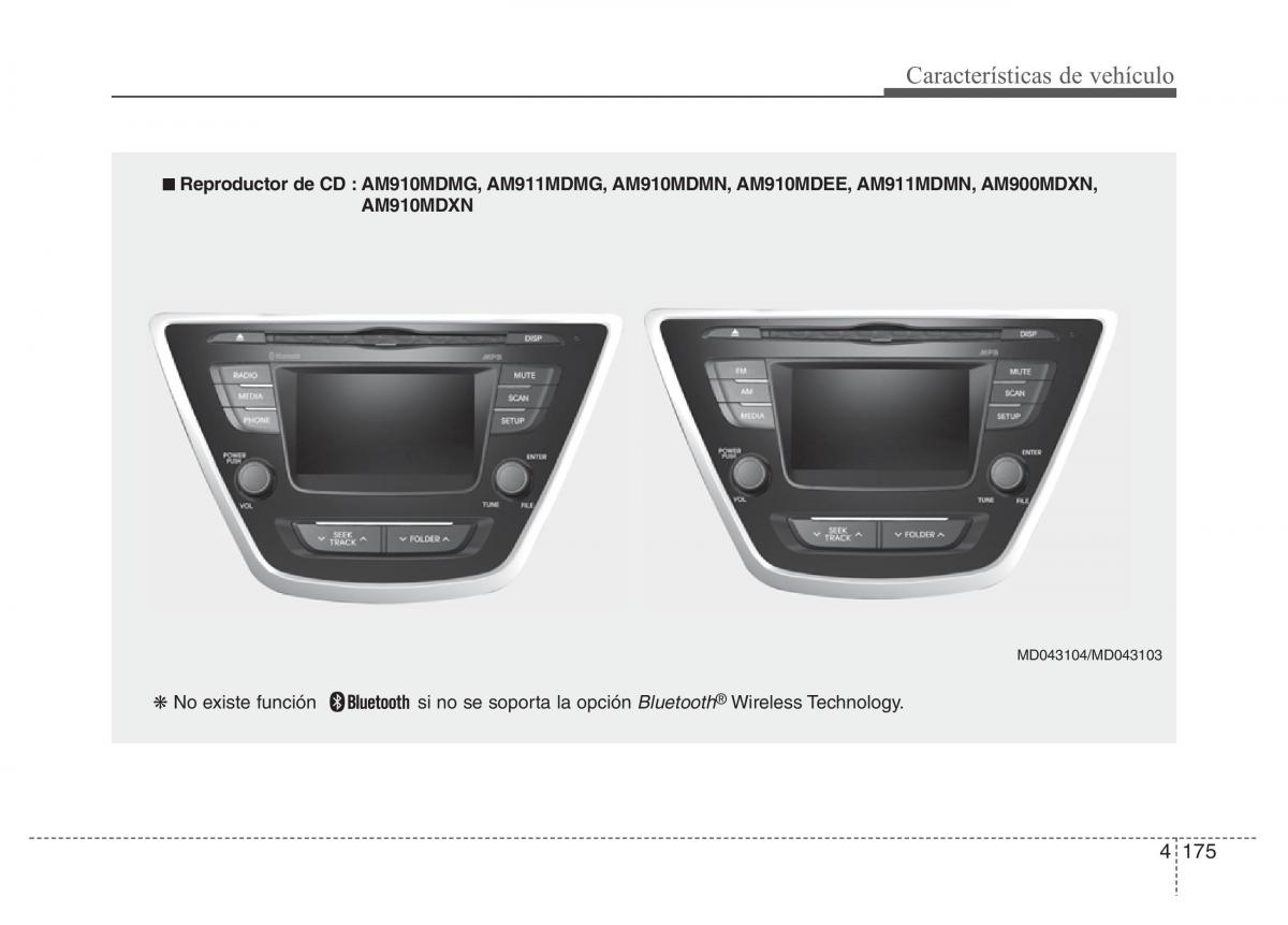 Hyundai Elantra V 5 i35 Avante MD manual del propietario / page 261