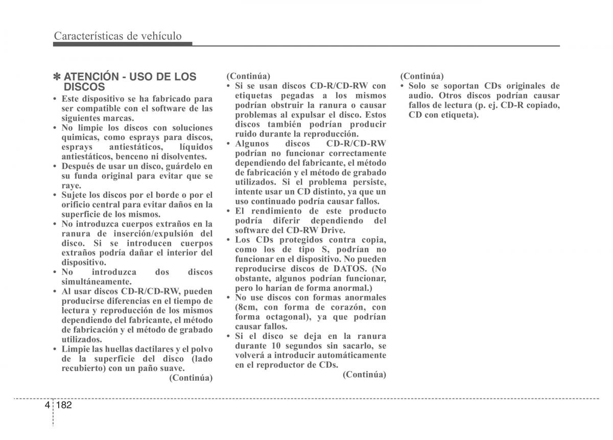 Hyundai Elantra V 5 i35 Avante MD manual del propietario / page 268