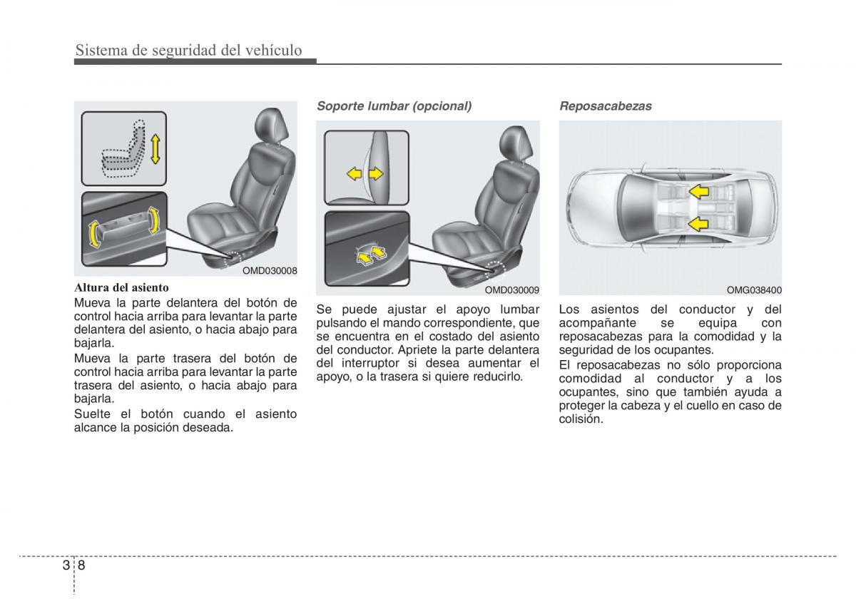 Hyundai Elantra V 5 i35 Avante MD manual del propietario / page 27