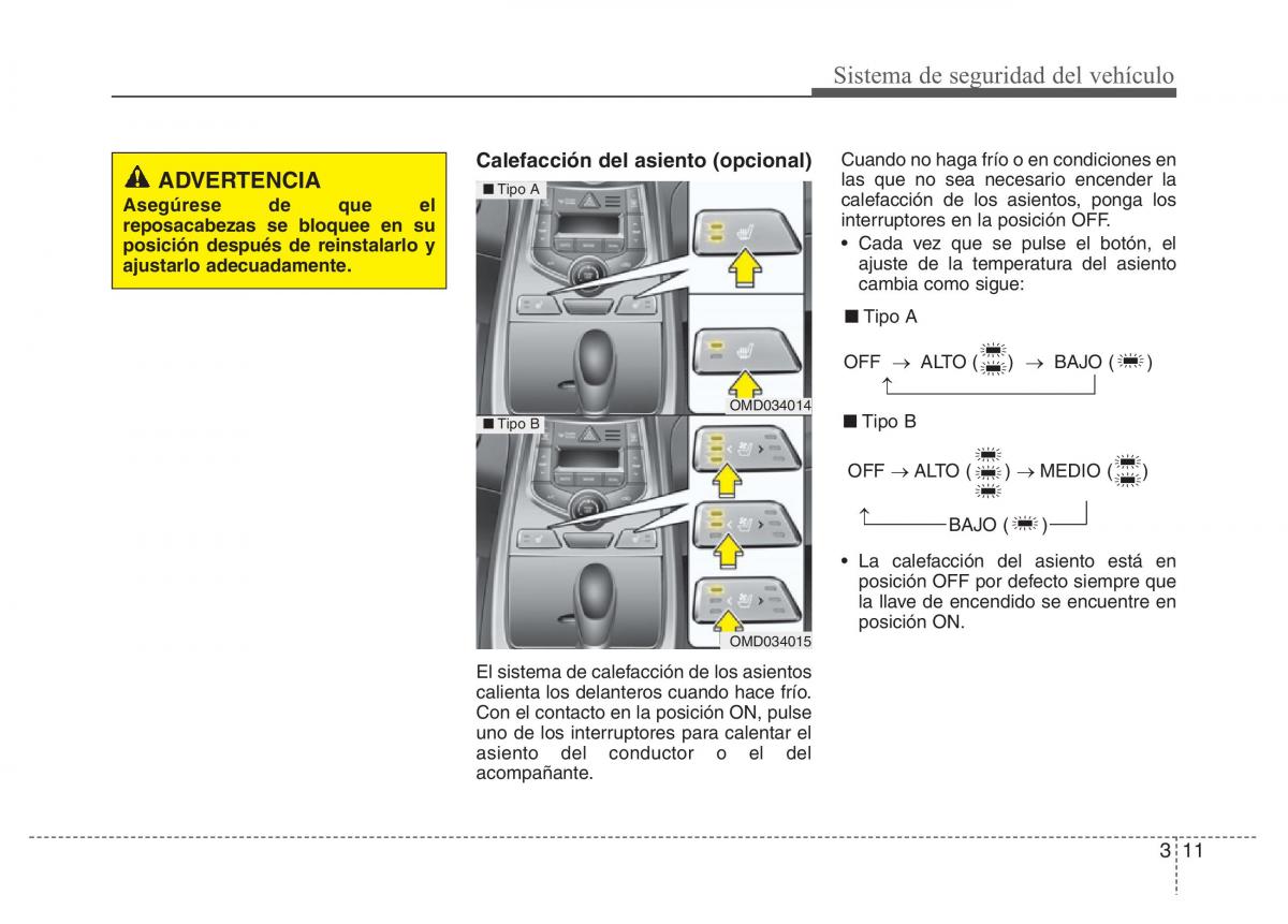 Hyundai Elantra V 5 i35 Avante MD manual del propietario / page 30