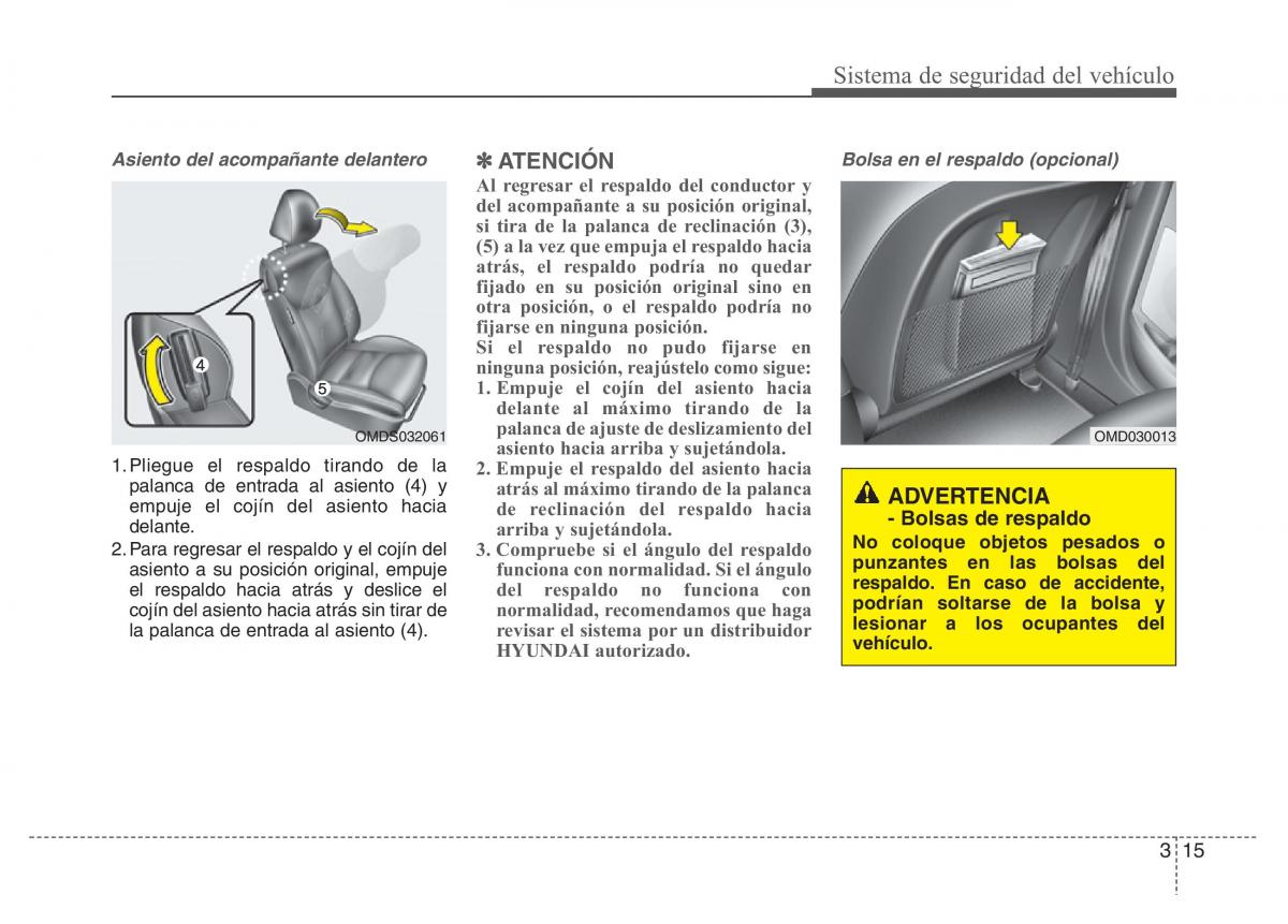 Hyundai Elantra V 5 i35 Avante MD manual del propietario / page 34