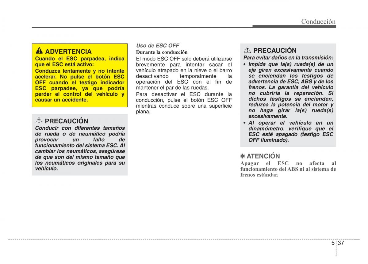 Hyundai Elantra V 5 i35 Avante MD manual del propietario / page 356