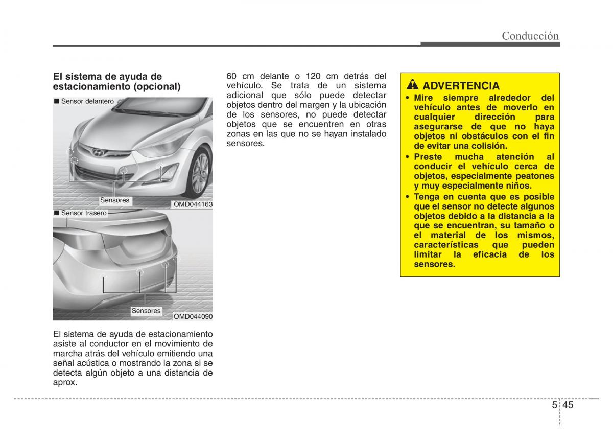 Hyundai Elantra V 5 i35 Avante MD manual del propietario / page 364