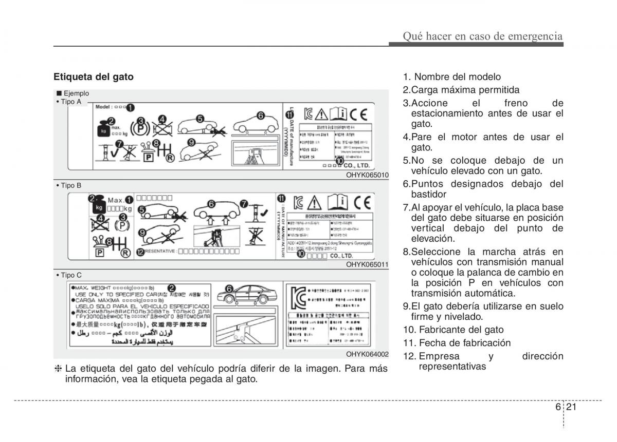 Hyundai Elantra V 5 i35 Avante MD manual del propietario / page 414