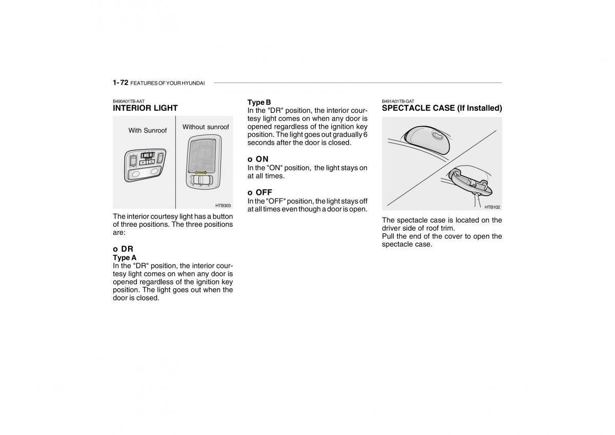 Hyundai Getz omistajan kasikirja / page 84