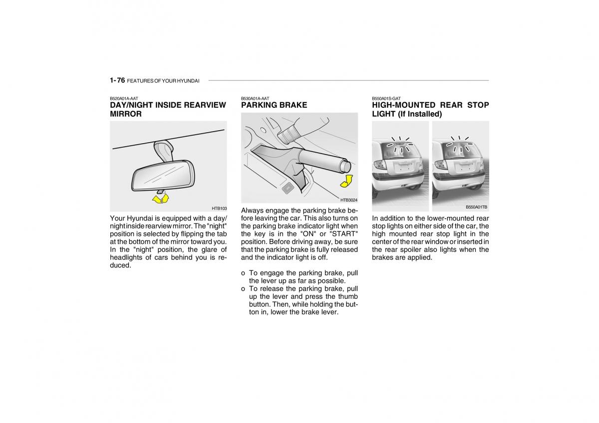 Hyundai Getz omistajan kasikirja / page 88