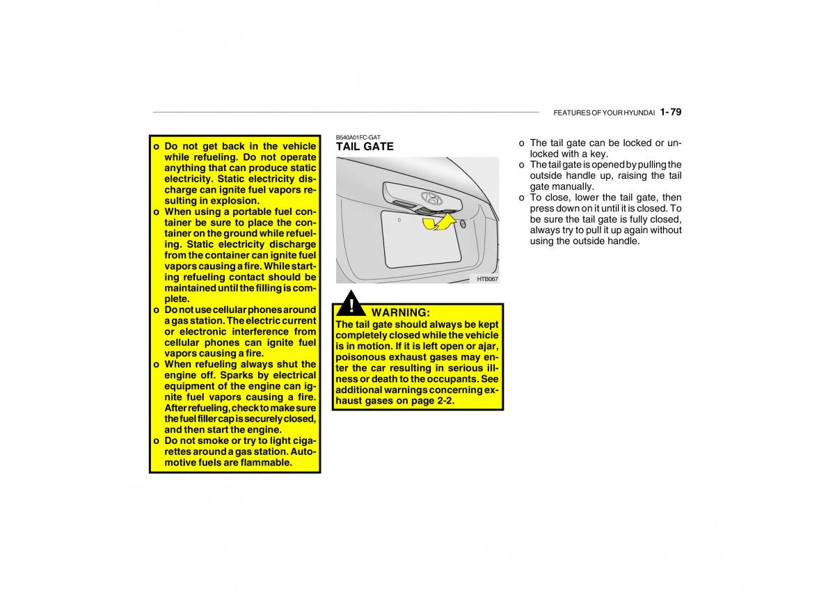 Hyundai Getz omistajan kasikirja / page 91