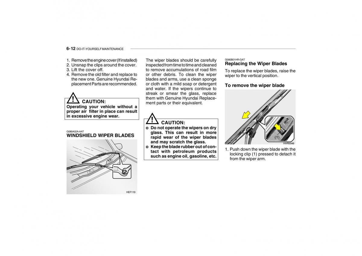 Hyundai Getz omistajan kasikirja / page 198