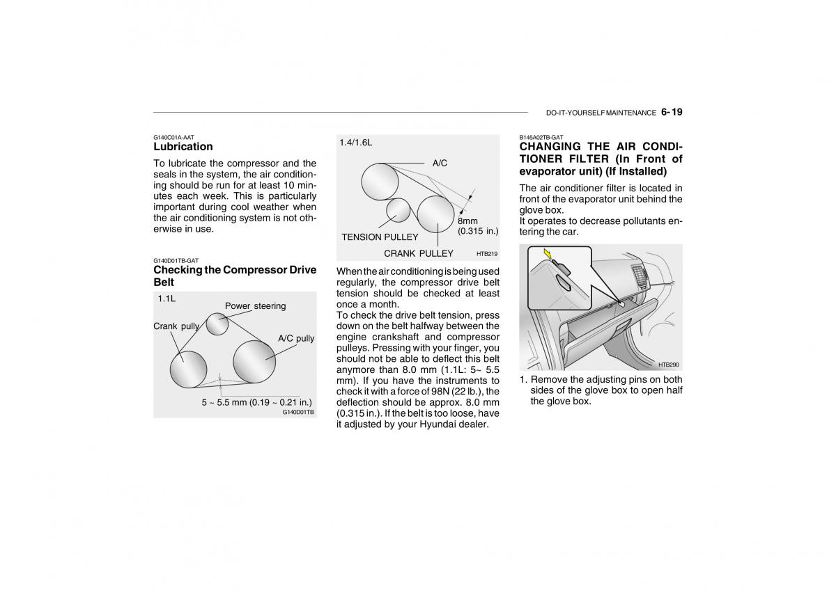 Hyundai Getz omistajan kasikirja / page 205