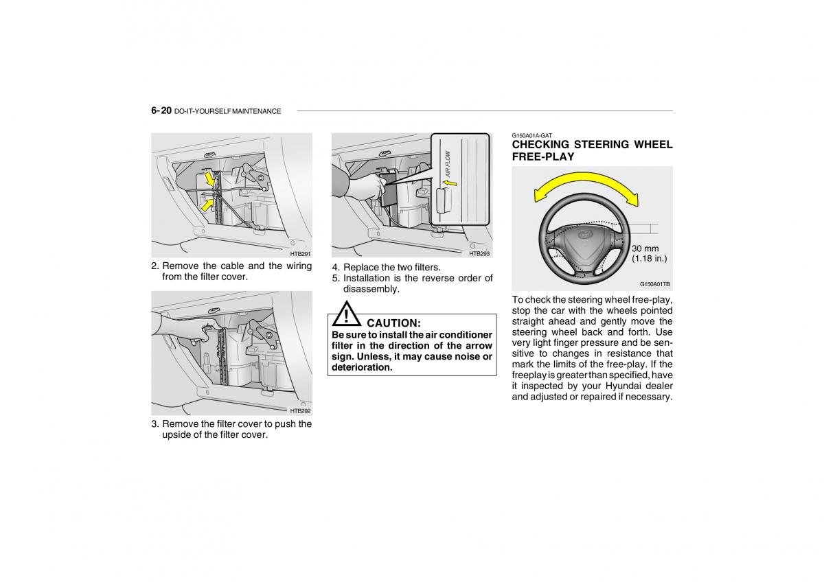 Hyundai Getz omistajan kasikirja / page 206