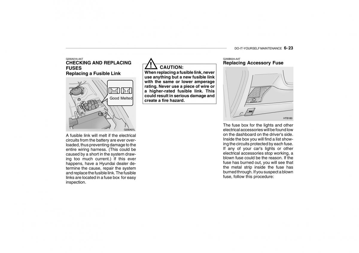 Hyundai Getz omistajan kasikirja / page 209