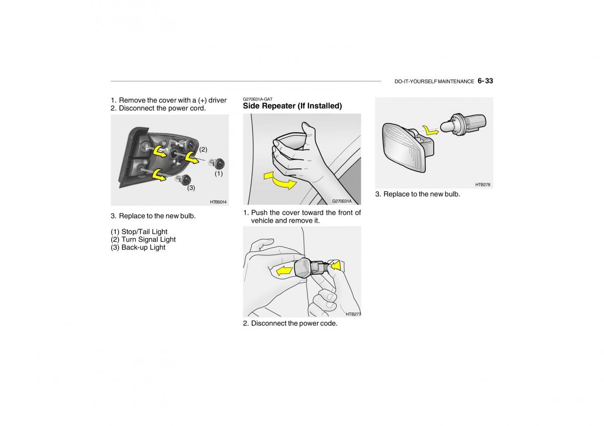 Hyundai Getz omistajan kasikirja / page 219