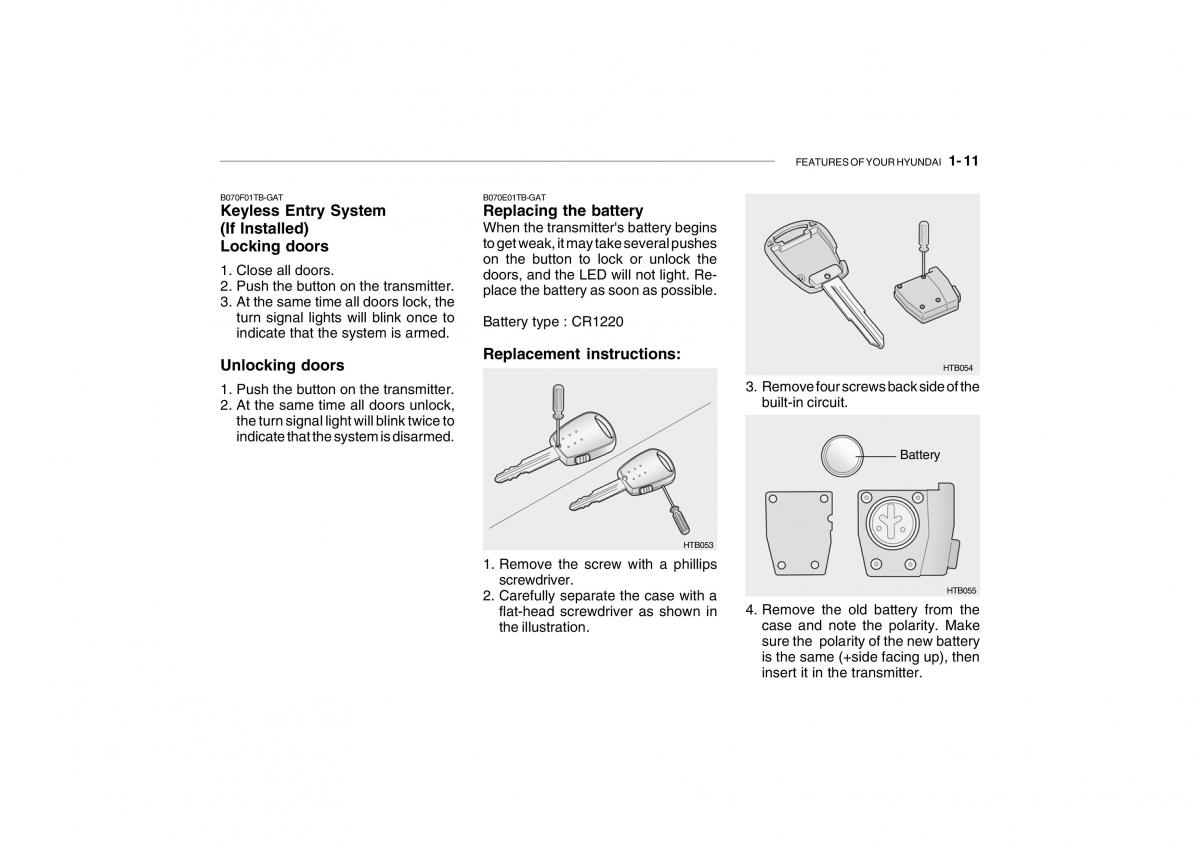 Hyundai Getz omistajan kasikirja / page 23