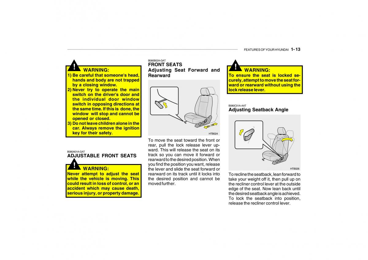 Hyundai Getz omistajan kasikirja / page 25