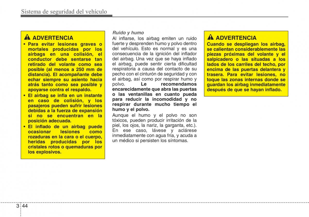 Hyundai Grandeur Azera HG V 5 manual del propietario / page 60