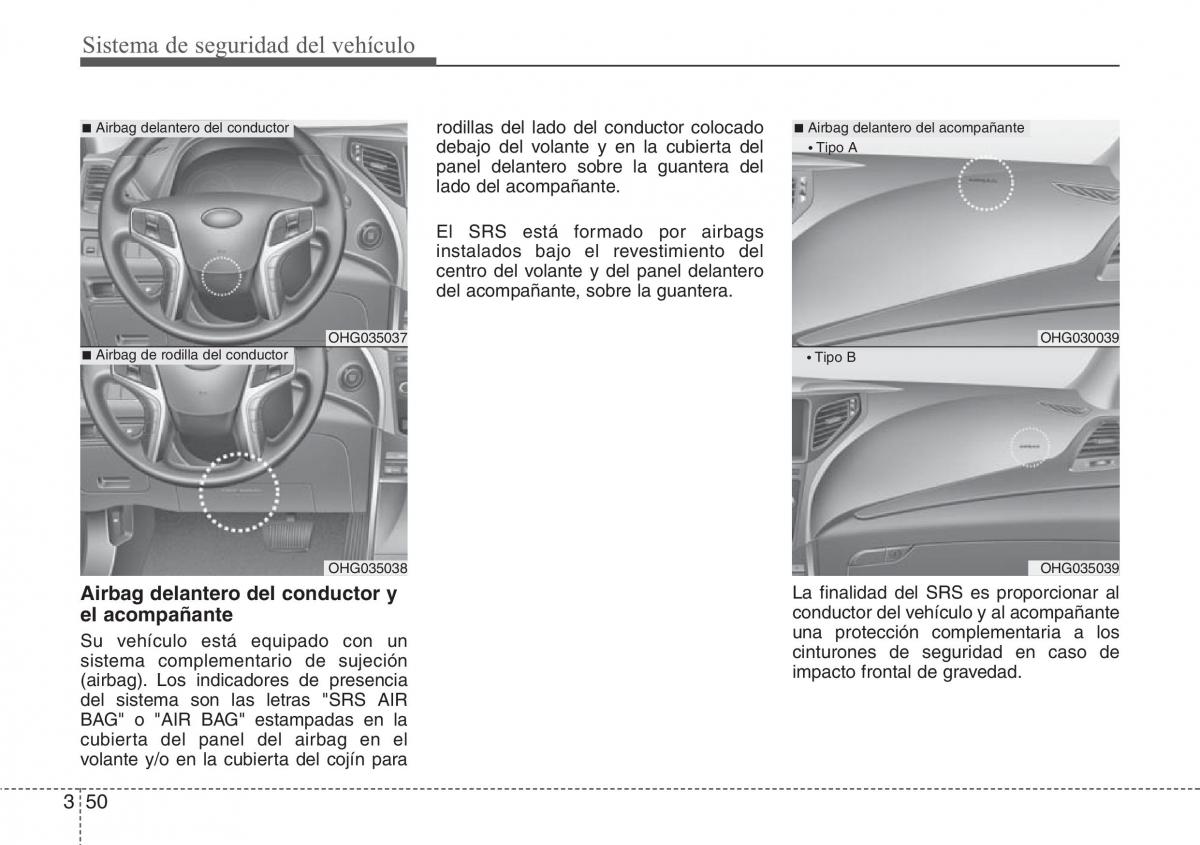 Hyundai Grandeur Azera HG V 5 manual del propietario / page 66