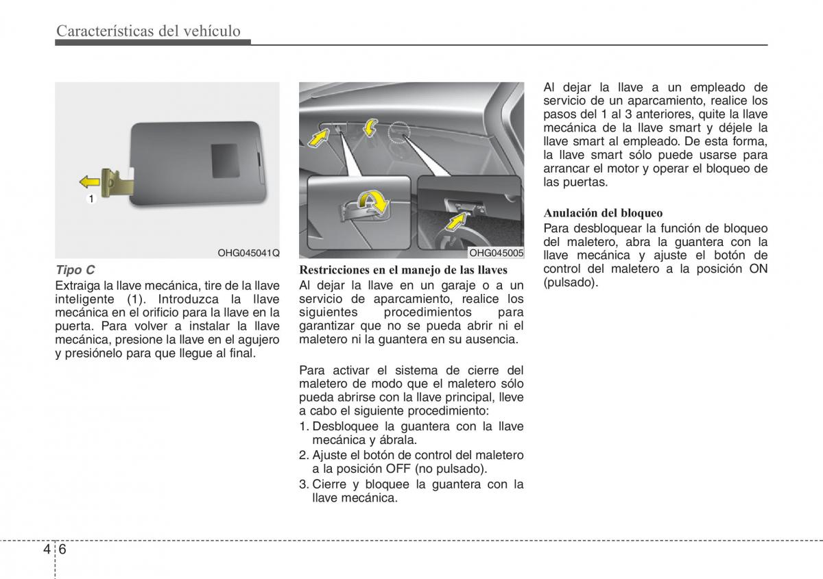 Hyundai Grandeur Azera HG V 5 manual del propietario / page 87