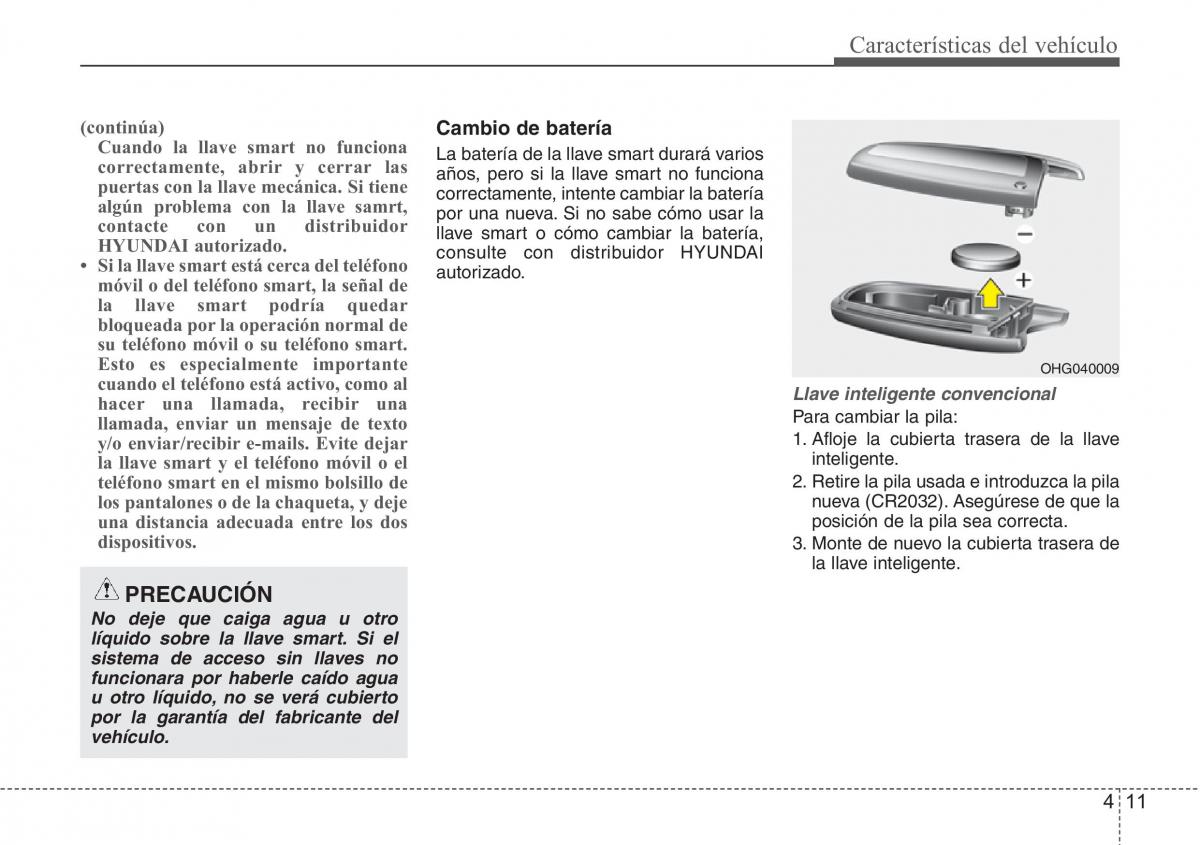 Hyundai Grandeur Azera HG V 5 manual del propietario / page 92