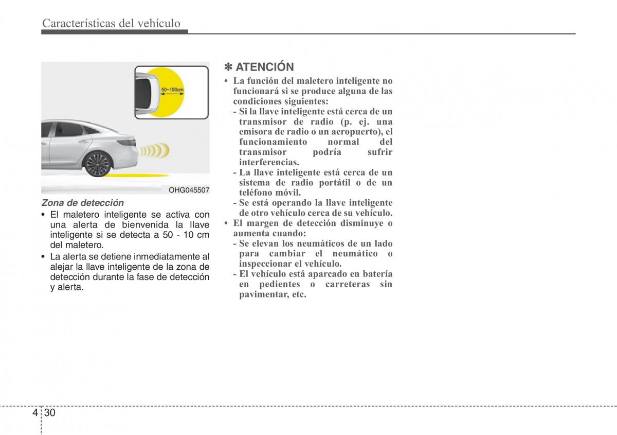 Hyundai Grandeur Azera HG V 5 manual del propietario / page 111