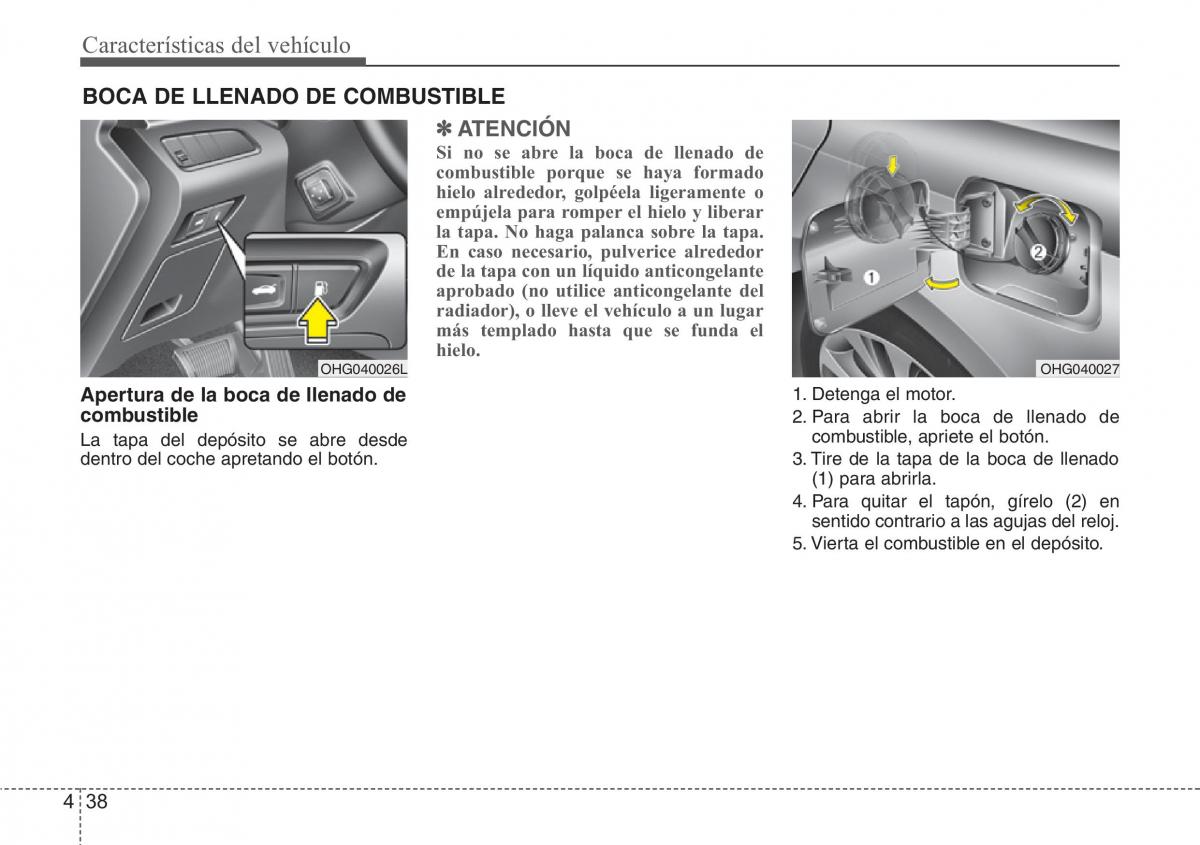 Hyundai Grandeur Azera HG V 5 manual del propietario / page 119