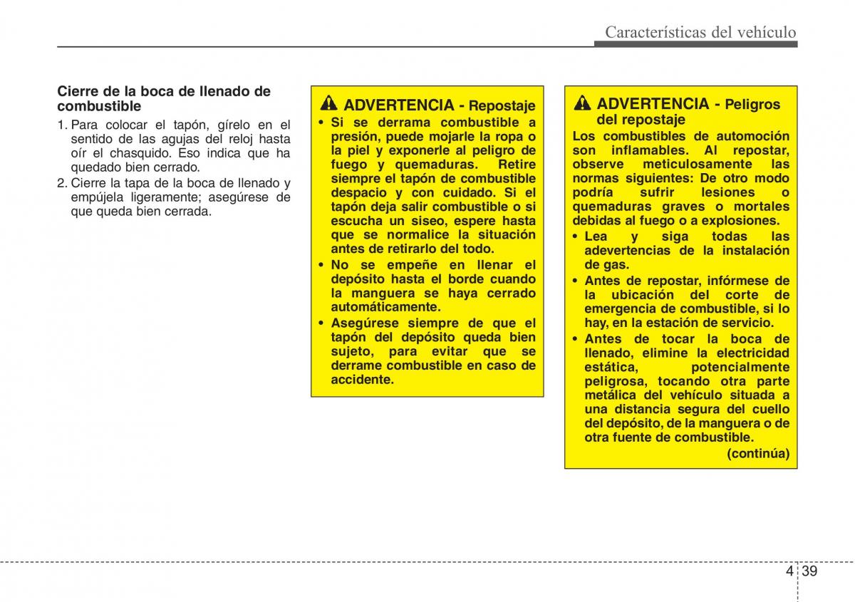 Hyundai Grandeur Azera HG V 5 manual del propietario / page 120