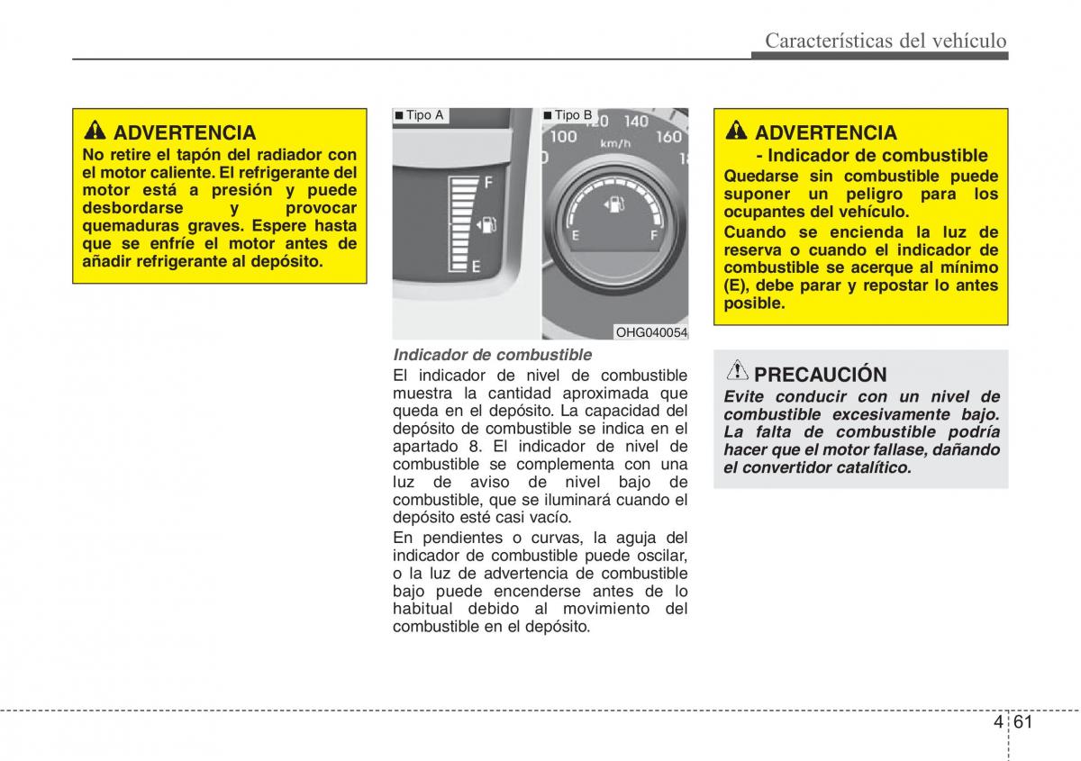 Hyundai Grandeur Azera HG V 5 manual del propietario / page 142