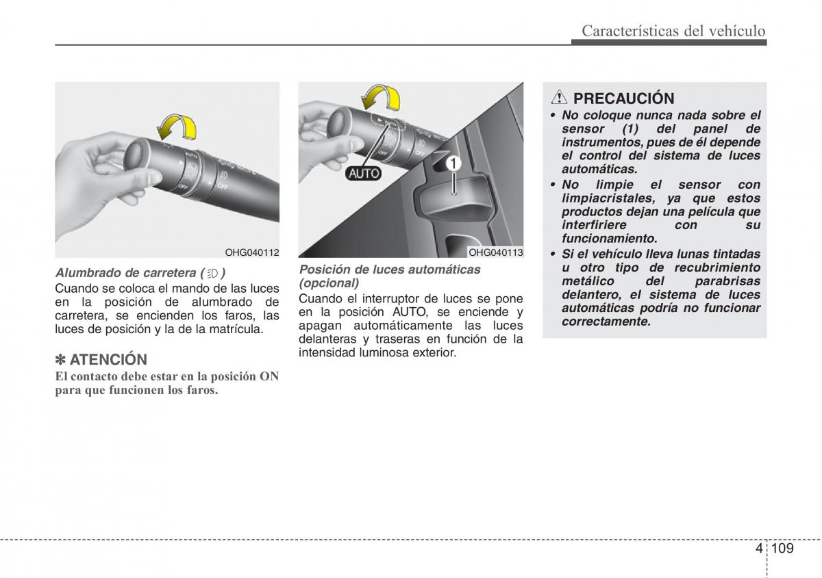 Hyundai Grandeur Azera HG V 5 manual del propietario / page 190