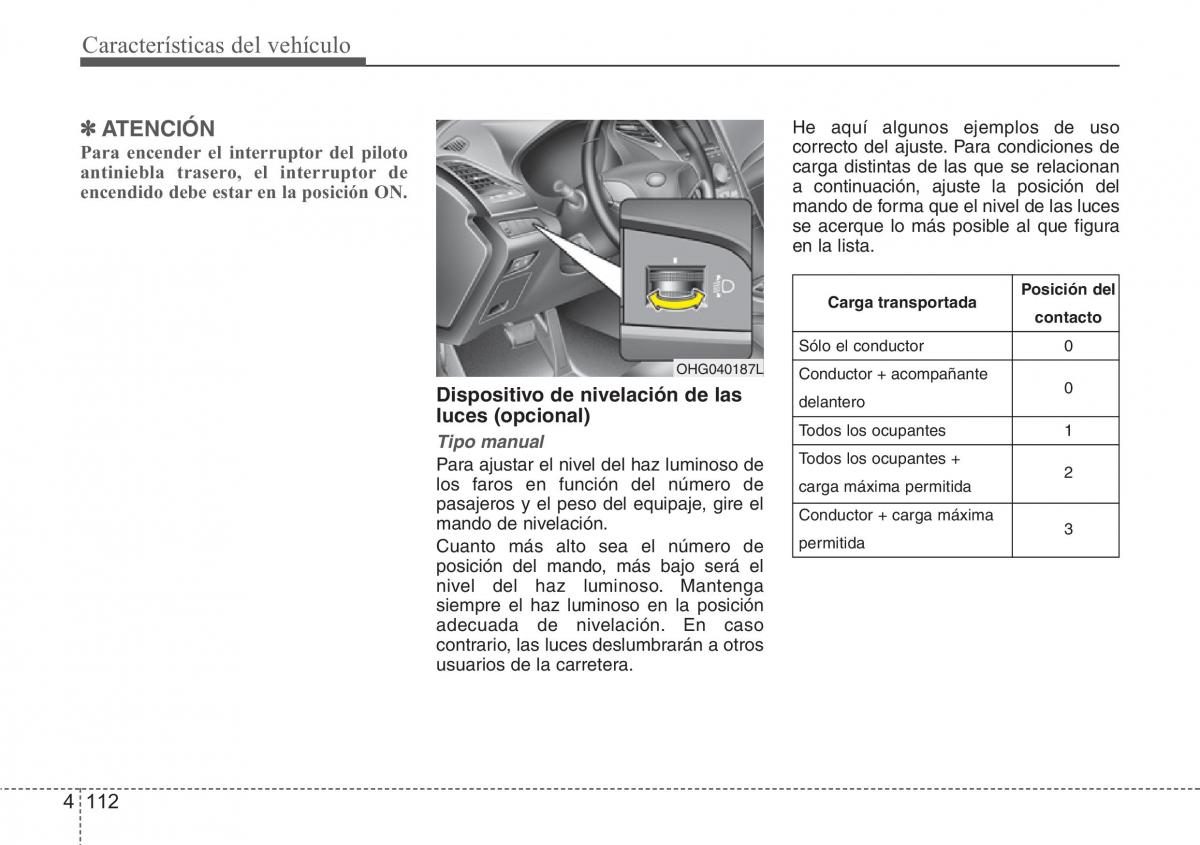 Hyundai Grandeur Azera HG V 5 manual del propietario / page 193