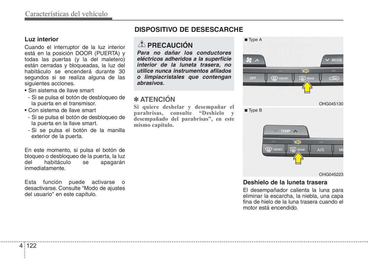 Hyundai Grandeur Azera HG V 5 manual del propietario / page 203