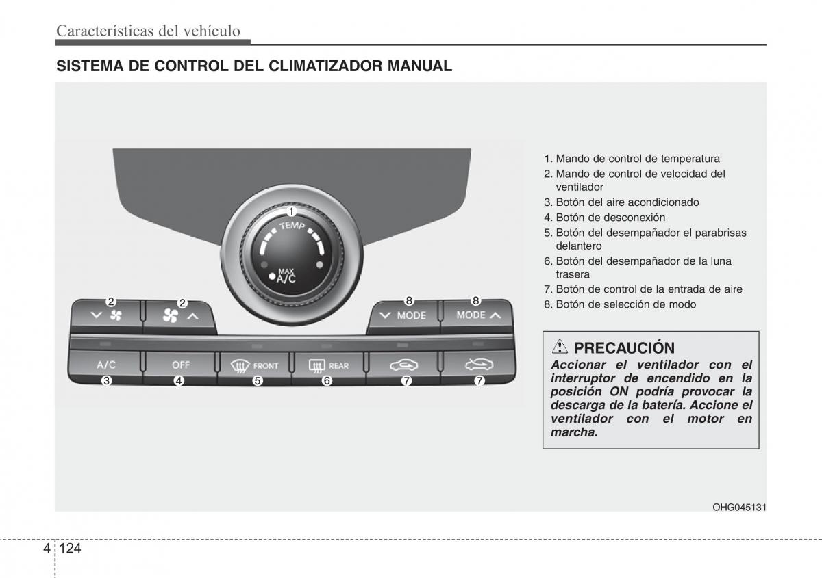 Hyundai Grandeur Azera HG V 5 manual del propietario / page 205