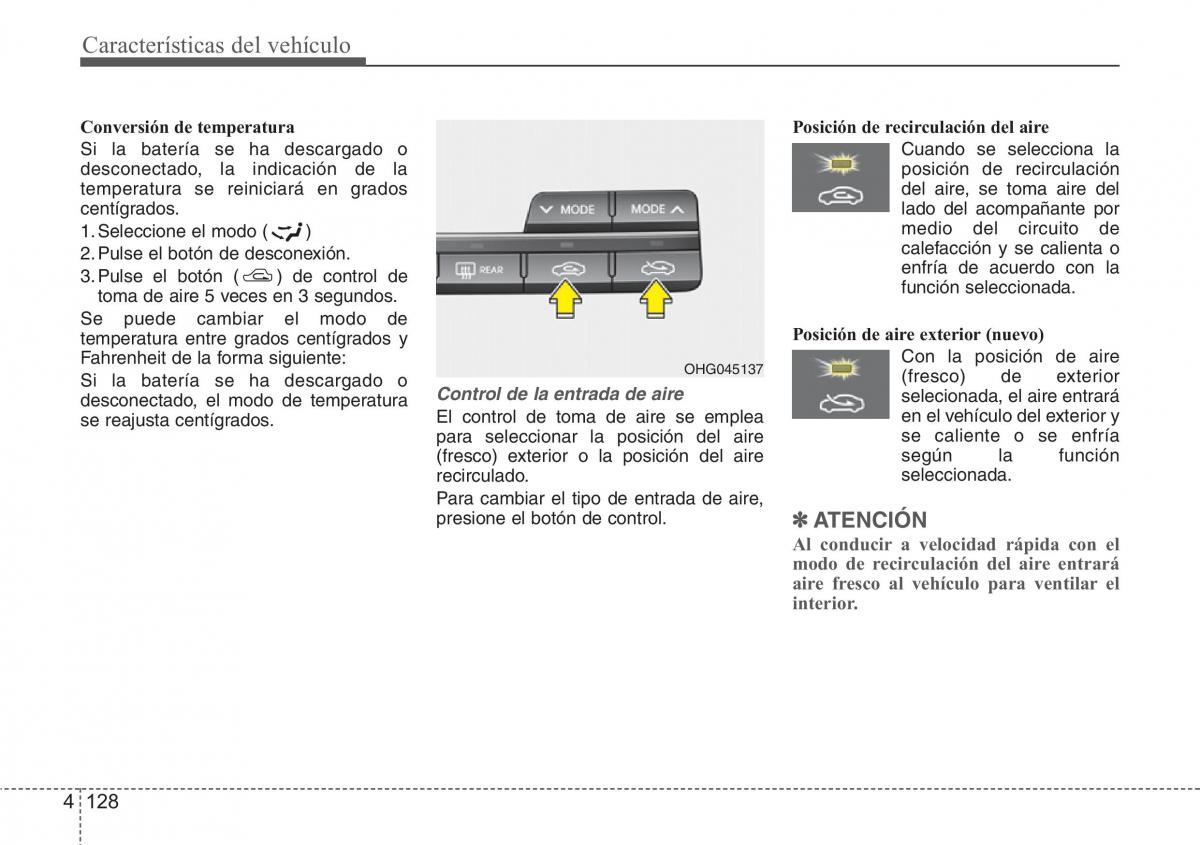 Hyundai Grandeur Azera HG V 5 manual del propietario / page 209