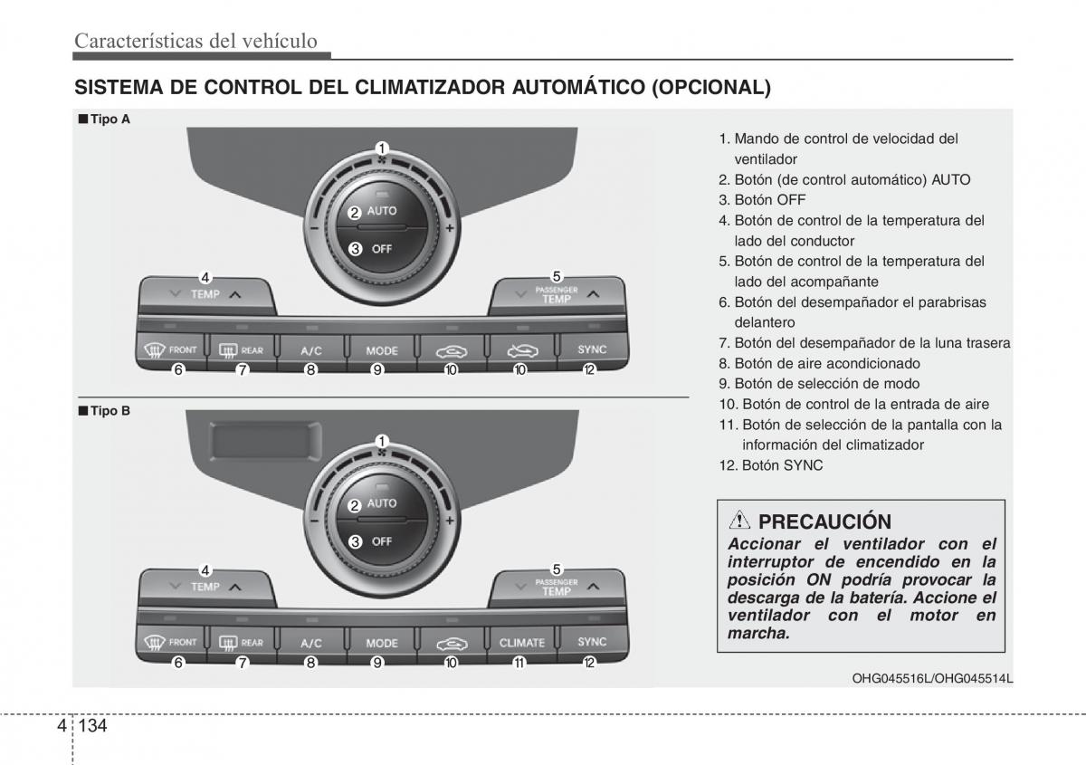 Hyundai Grandeur Azera HG V 5 manual del propietario / page 215