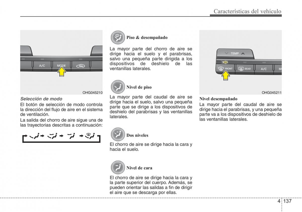 Hyundai Grandeur Azera HG V 5 manual del propietario / page 218