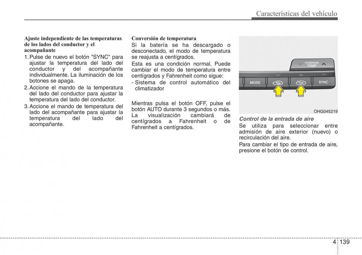 Hyundai Grandeur Azera HG V 5 manual del propietario / page 220