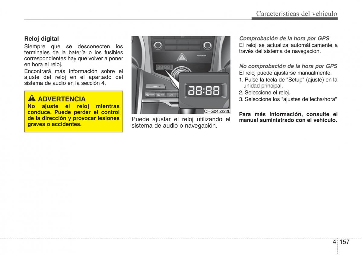 Hyundai Grandeur Azera HG V 5 manual del propietario / page 238