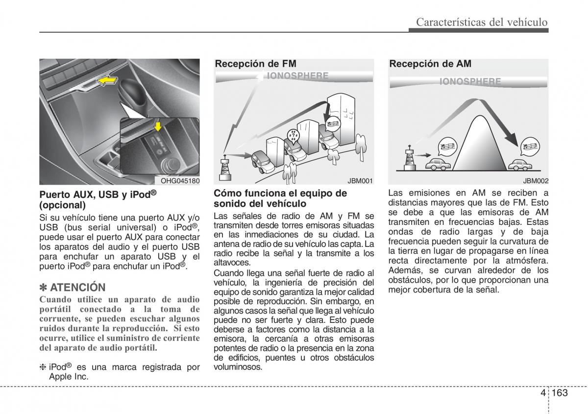 Hyundai Grandeur Azera HG V 5 manual del propietario / page 244