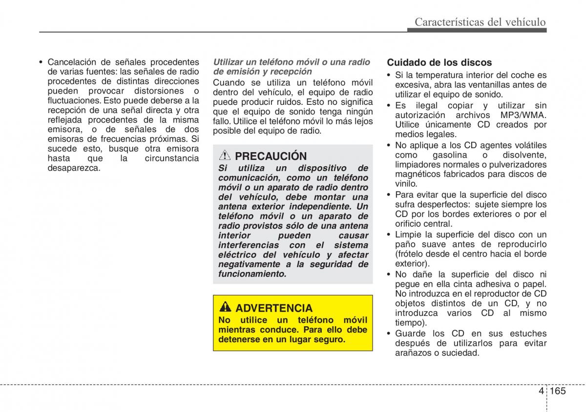 Hyundai Grandeur Azera HG V 5 manual del propietario / page 246