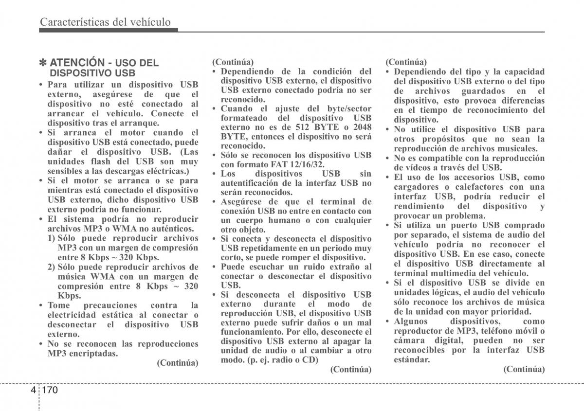 Hyundai Grandeur Azera HG V 5 manual del propietario / page 251