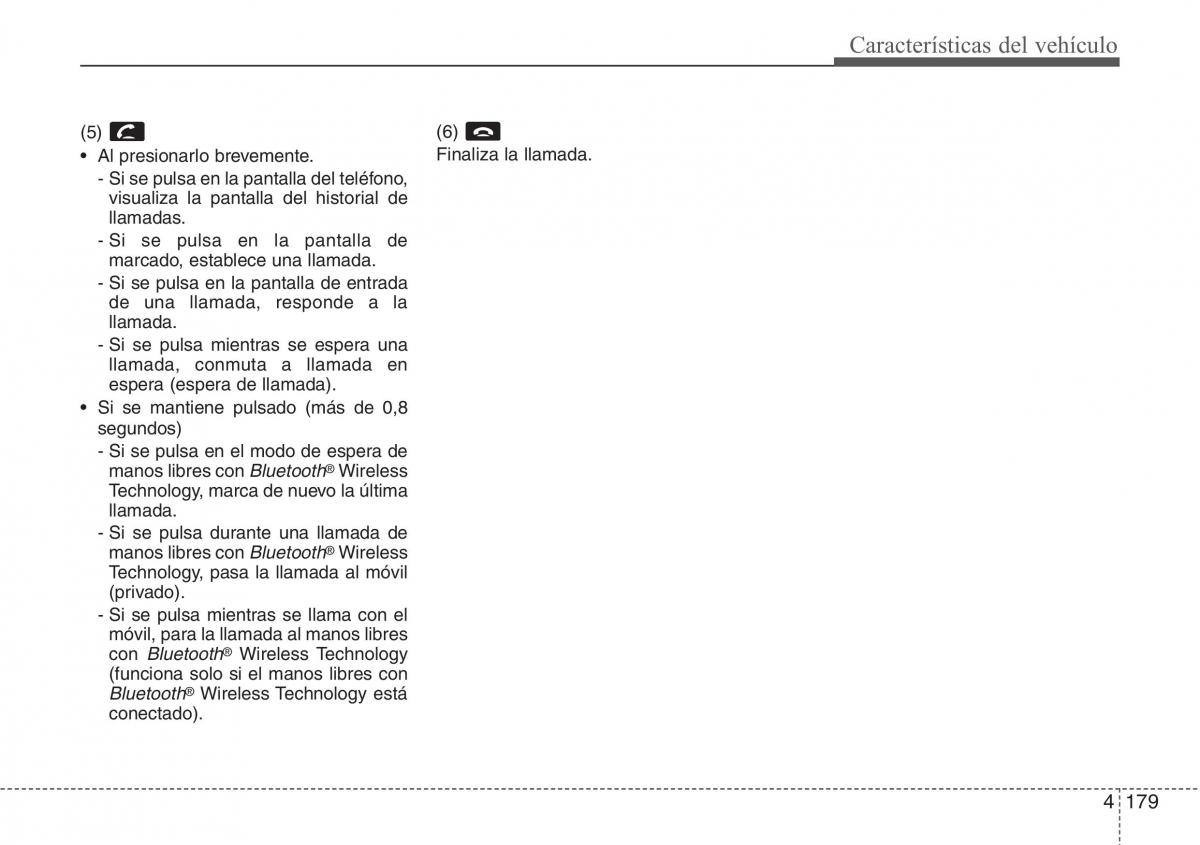 Hyundai Grandeur Azera HG V 5 manual del propietario / page 260