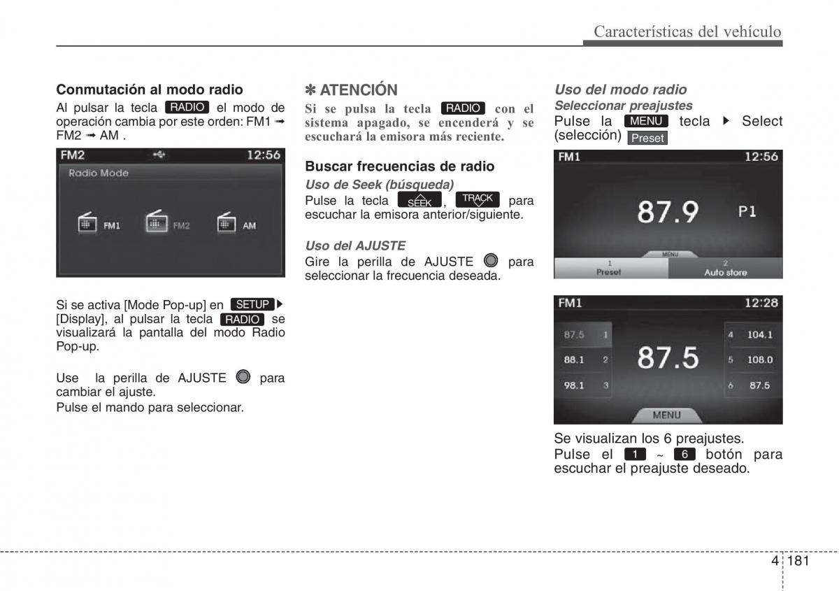 Hyundai Grandeur Azera HG V 5 manual del propietario / page 262