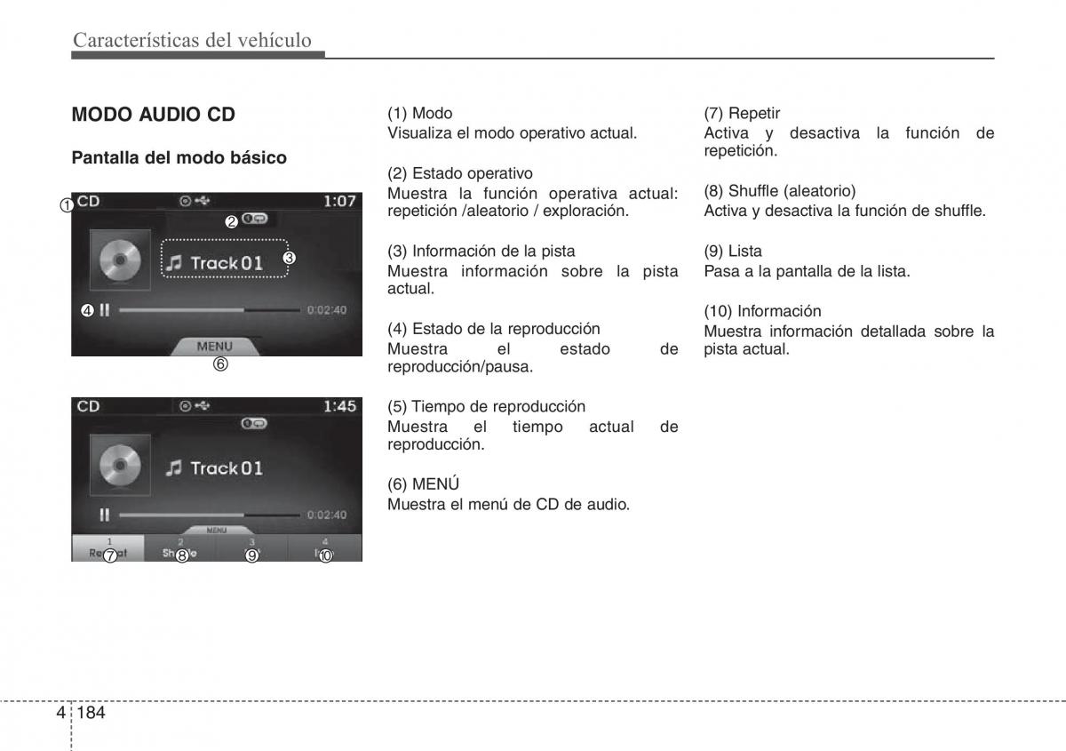 Hyundai Grandeur Azera HG V 5 manual del propietario / page 265