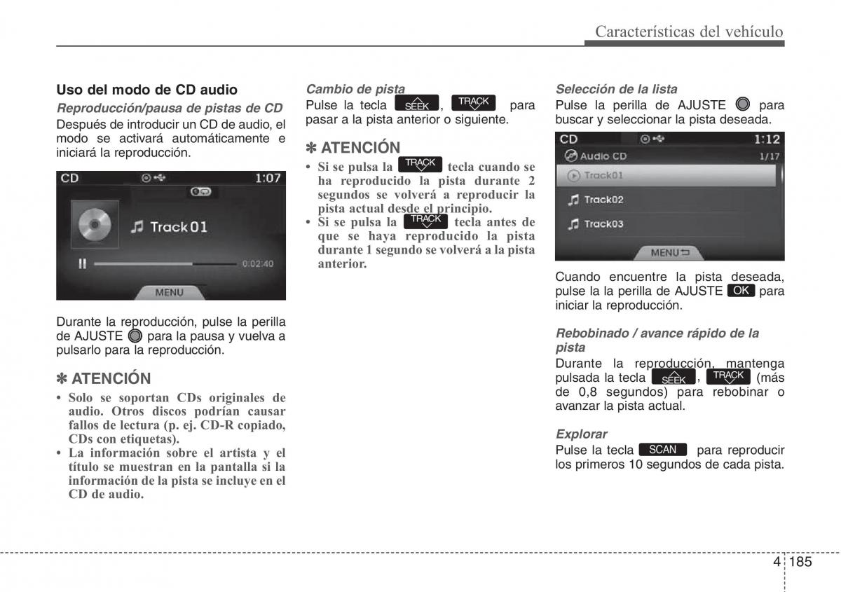 Hyundai Grandeur Azera HG V 5 manual del propietario / page 266