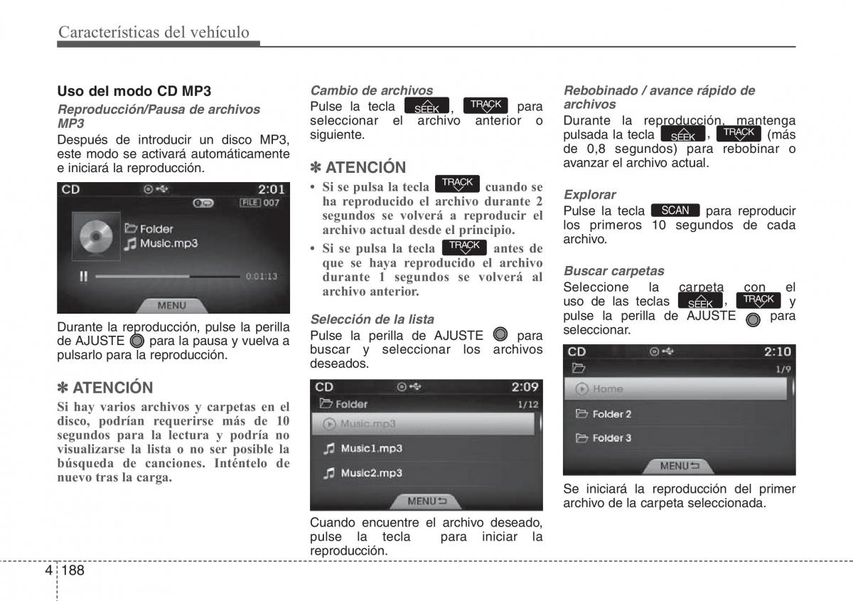 Hyundai Grandeur Azera HG V 5 manual del propietario / page 269