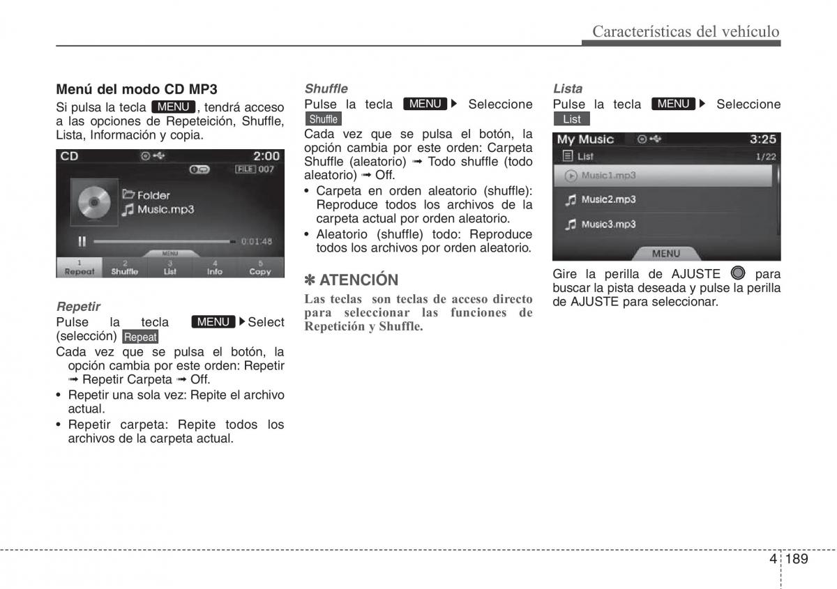 Hyundai Grandeur Azera HG V 5 manual del propietario / page 270