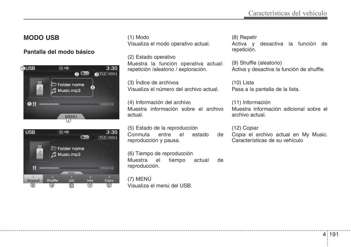 Hyundai Grandeur Azera HG V 5 manual del propietario / page 272