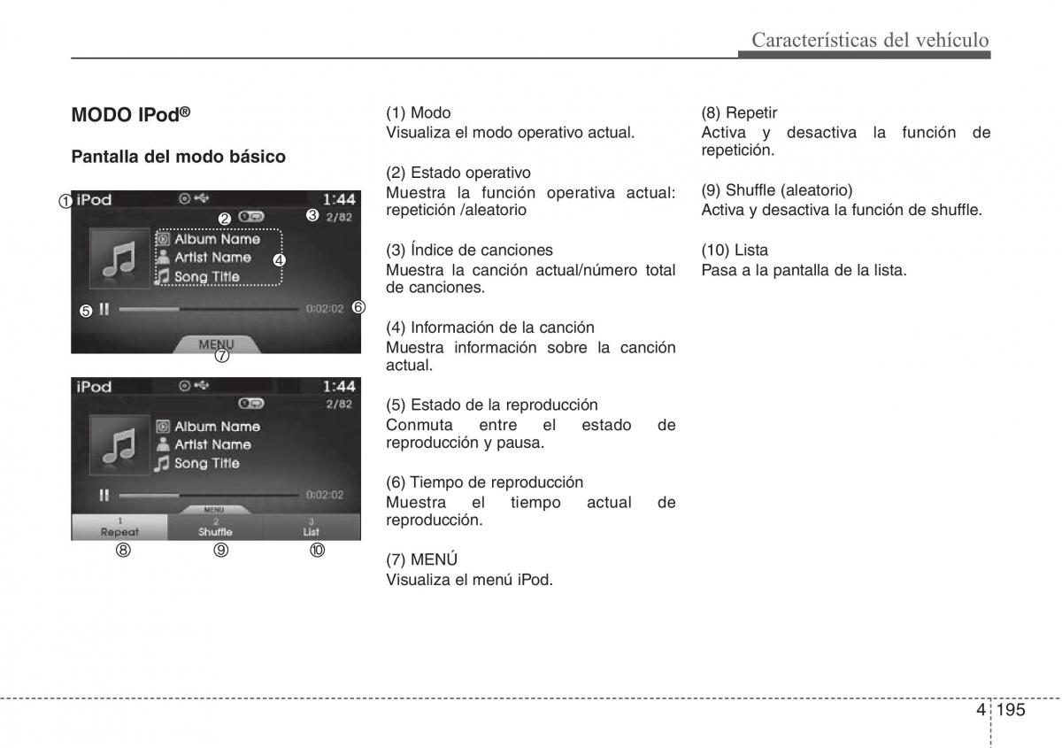 Hyundai Grandeur Azera HG V 5 manual del propietario / page 276