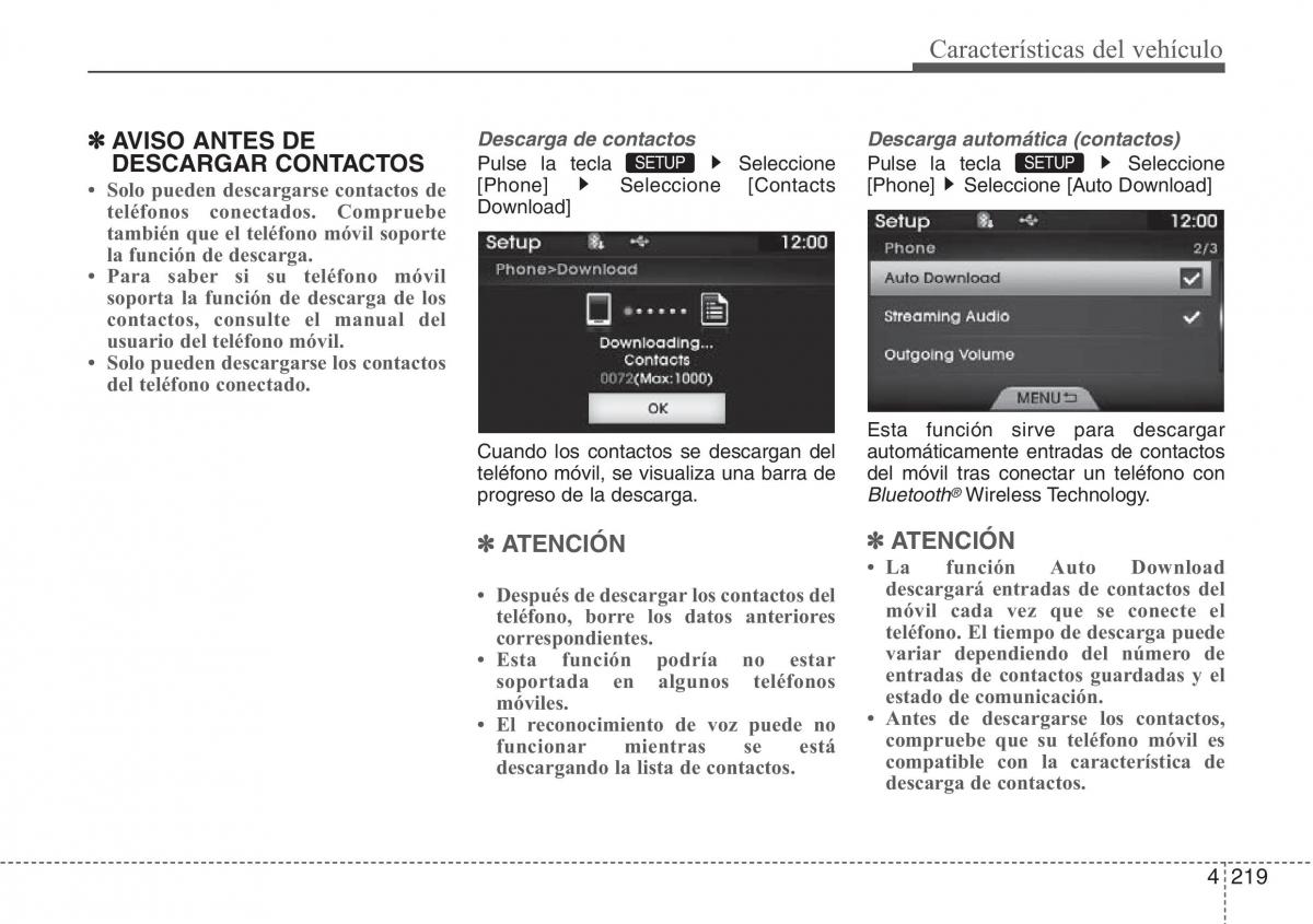 Hyundai Grandeur Azera HG V 5 manual del propietario / page 300